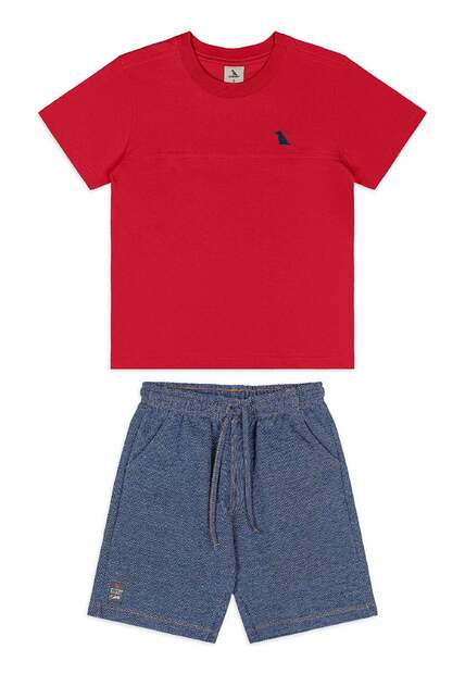 Conjunto Camiseta Bermuda Quimby