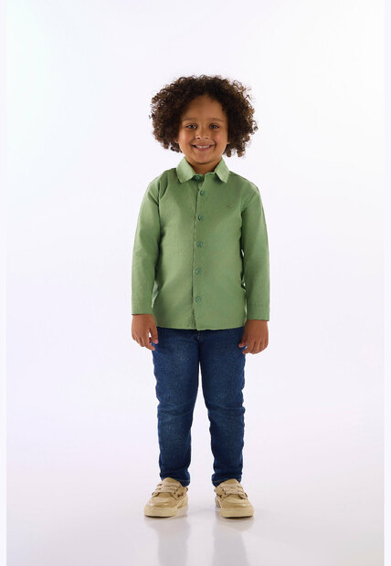 Image_Camisa Infantil Clássica Em Algodão Up Baby