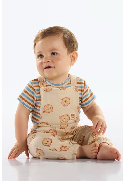 Image_Conjunto Jardineira e Body Bebê Up Baby