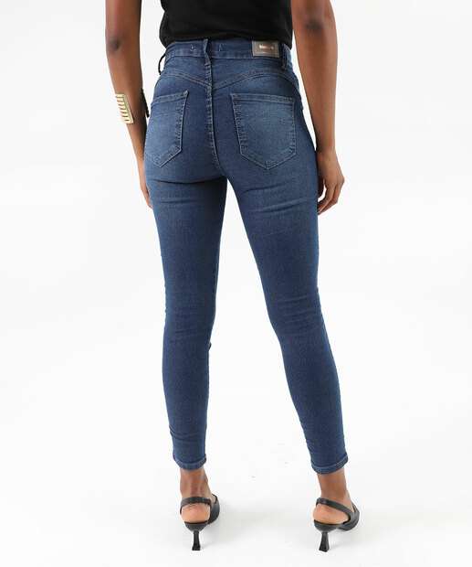 Calça Jeans Cigarrete Feminina Biotipo Azul