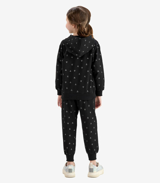 Conjunto Jaqueta com Calça Molecotton Rovi Kids Preto
