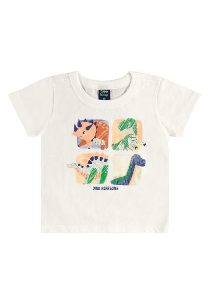 Conjunto Camiseta Dino Bermuda Bee Loop