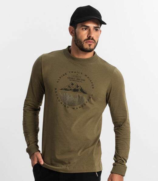 Image_Camiseta Masculina Manga Longa Diametro Verde