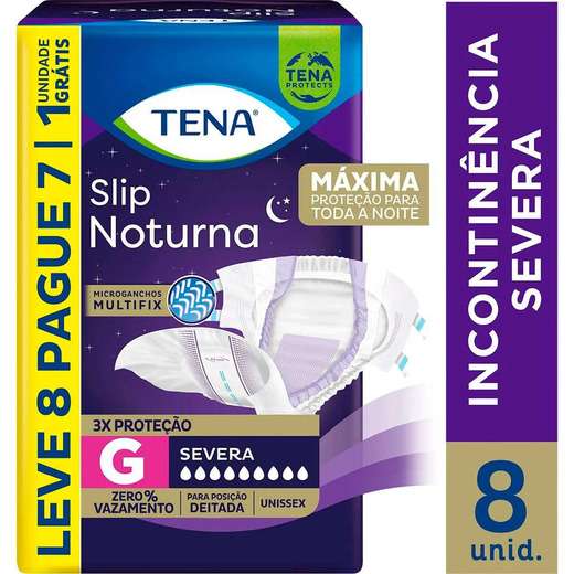 Image_Fraldas Tena Slip Noturna G 8 unidades
