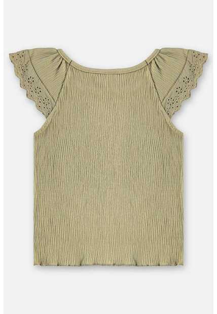 Blusa Infantil em Algodão Texturizado Up Baby