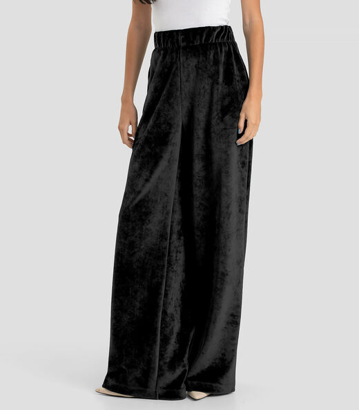 Calça Feminina Pantalona Dianna Preto