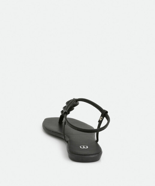 Sandália Feminina Rasteira Pedraria Marisa 