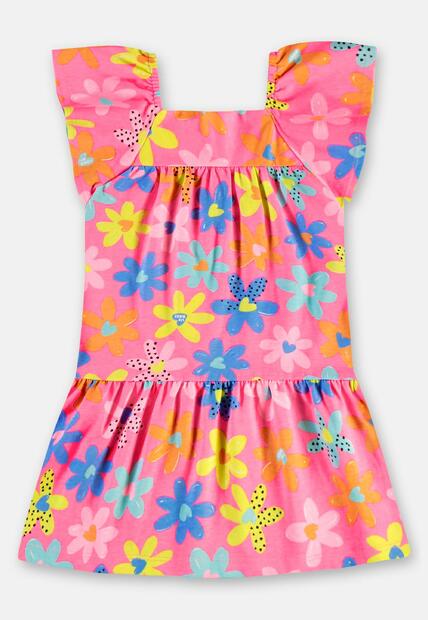 Vestido Infantil em Algodão Up Baby