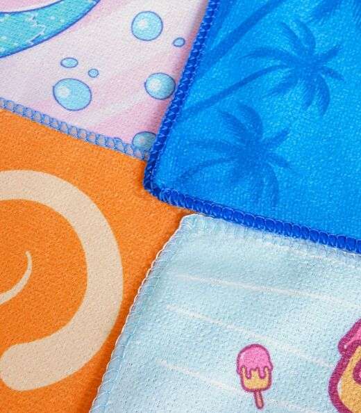 Toalha De Praia Infantil Bene Casa Amarelo