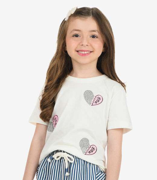 Image_T-Shirt Feminina Meia Malha Rovi Kids Bege