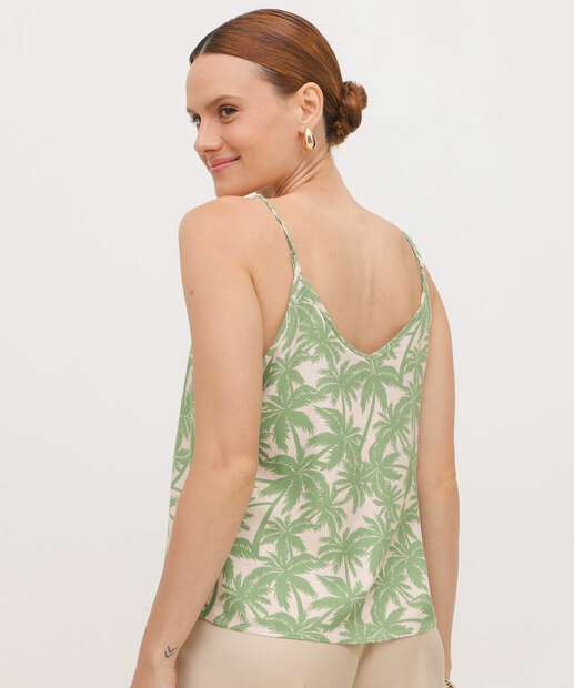 Blusa Feminina Estampada Marisa Verde