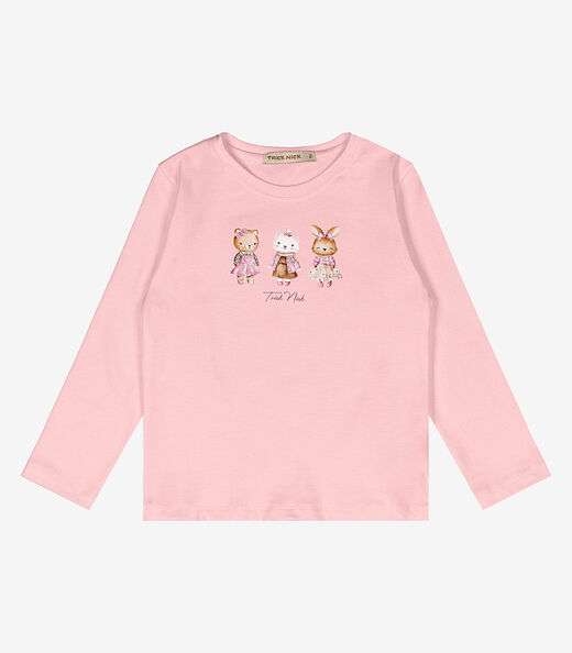 Image_Blusa Infantil Manga Longa Trick Nick Rosa