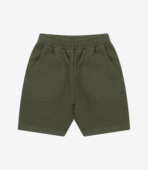 Bermuda Básica Menino Rovi Kids Verde