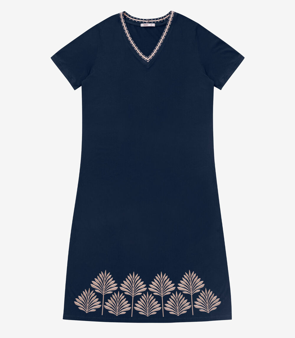 Vestido Super Midi Plus Size Secret Glam Azul | Marisa