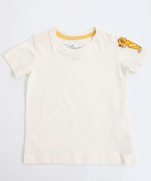 Conjunto Infantil  Estampa Simba Disney Tam 1 a 4 