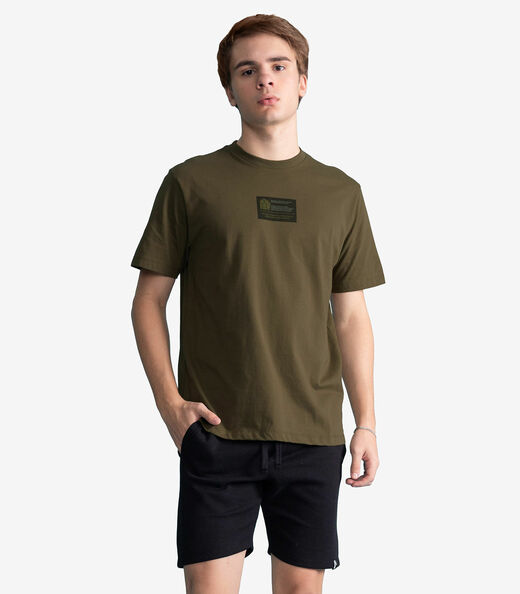 Image_Camiseta Masculina Meia Malha Com Estampa Minty Verde