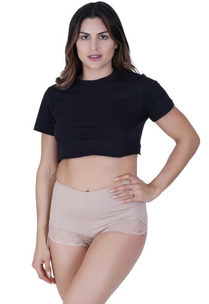 Calcinha Sensuale Compressão Concept Lingerie Bege