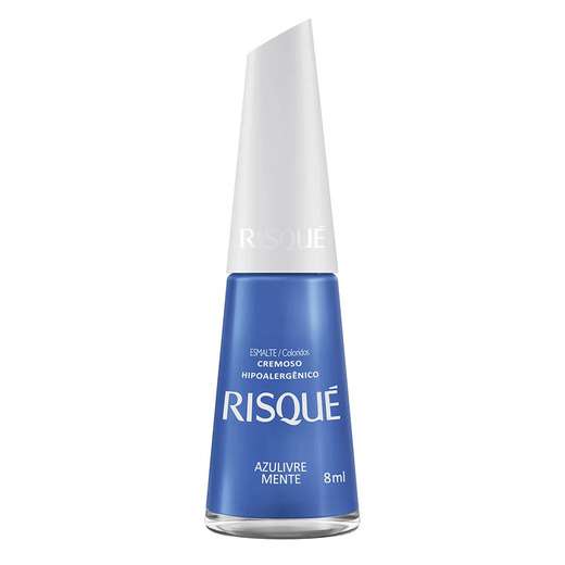 Image_Risque Esmalte Cremoso Cor: Azulivre Mente