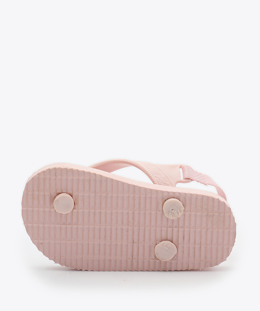 Chinelo Infantil Bebê Estampa Flor Pimpolho Rosa