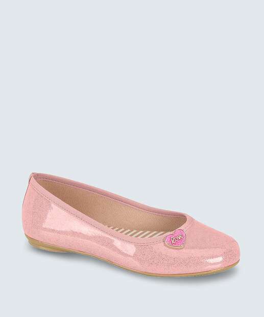 Sapatilha Infantil Verniz Brilho Molekinha 