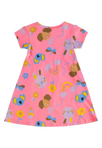 Vestido Bichinhos Infantil Bee Loop