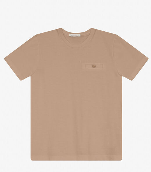 Image_Camiseta Masculina em Meia Malha Trick Nick Marrom