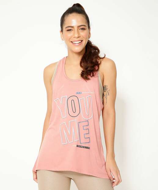 Blusa Feminina Fitness Estampa Frase Marisa