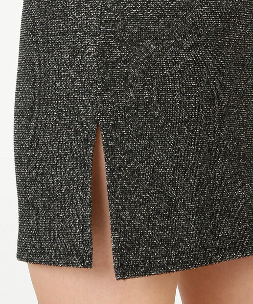 Vestido Feminino Brilho Lurex Vazado Amarração Marisa