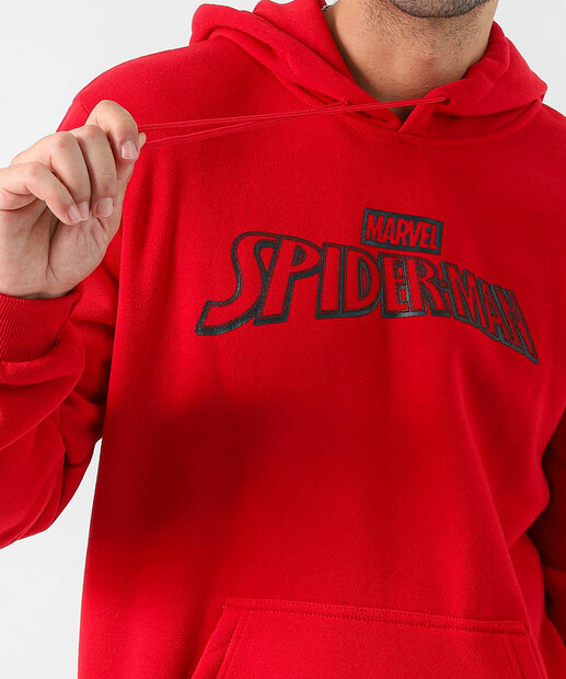 Blusão Masculino Moletom Homem Aranha Vermelho