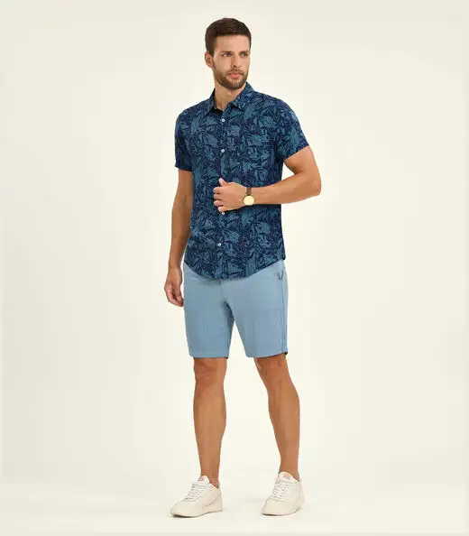 Image_Bermuda Masculina em Linho Strong Diametro Azul