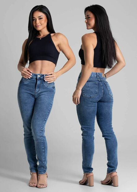 Calça Jeans Sawary Levanta Bumbum - 282184