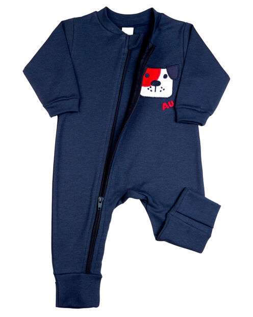Macacão Bebe com Ziper Menino Suedine Listrado e Liso Kit Macacão Suedine Algoda