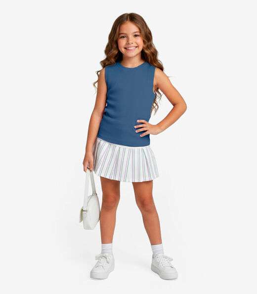 Image_Regata Básica Infantil Lisa Soletex Azul