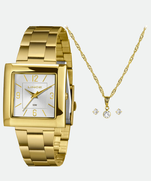Image_Kit Relógio Feminino Lince LQG4767L34 KBP2S2KX Dourado
