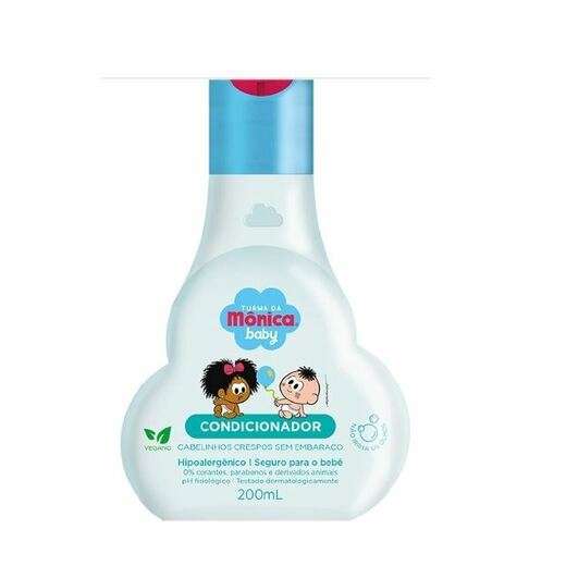 Condicionador Infantil Turma Da Mônica 200ml Cabelinhos Crespos