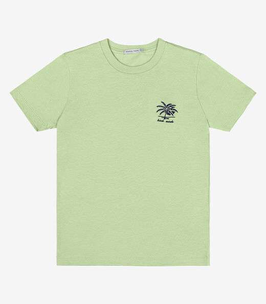 Camiseta Infantil Masculina Trick Nick Verde