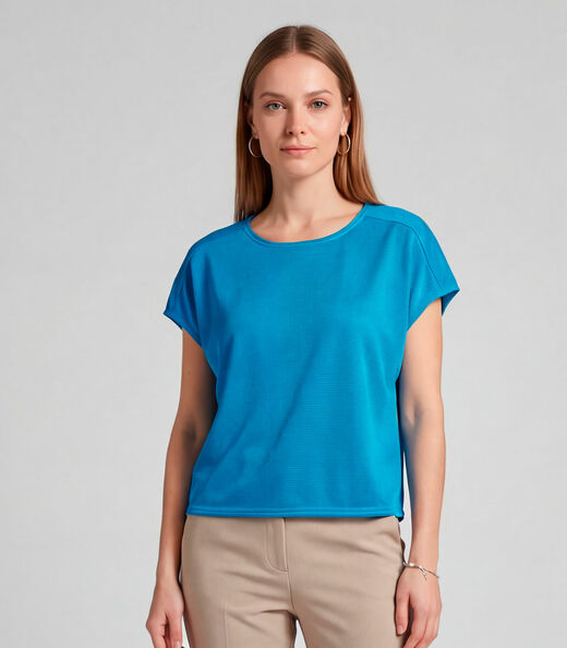 Image_Blusa Feminina Recorte Na Costa Infinita Cor Azul