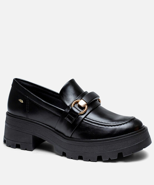 Mocassim Feminino Salto Grosso Tratorado Dakota 