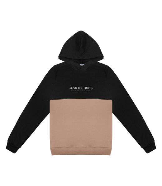 Moletom Juvenil Menino Com Capuz Minty Preto