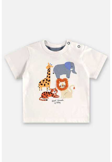 Conjunto Camiseta e Bermuda Bebê Up Baby