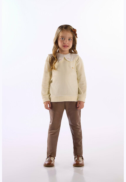 Calça Infantil Malha Cirrê Up Baby