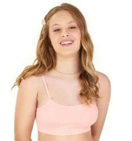 Image_Top Teen com bojo Removível Sem Costura Zee Rucci Rosa
