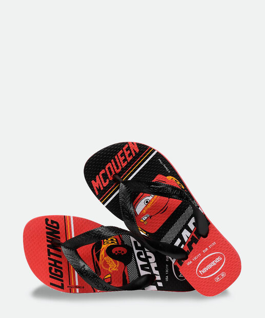 Chinelo Havaianas Infantil Top Carros Disney 
