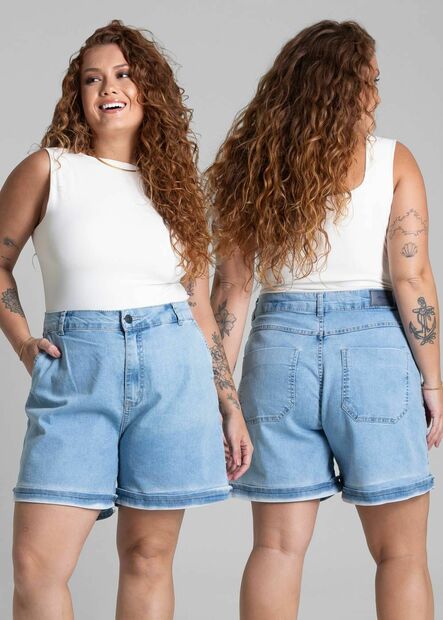 Shorts Jeans Sawary Plus Size - 281644