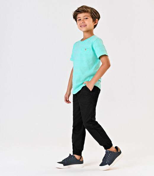 Camiseta Infantil Masculina Trick Nick Azul