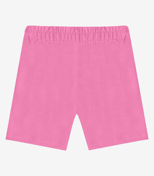 Bermuda Ciclista Infantil Básica Soletex Rosa