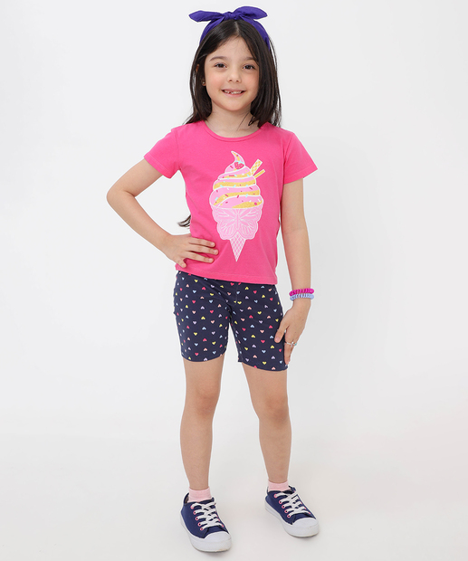 Blusa Infantil Marisa Tam 4 a 10 Rosa