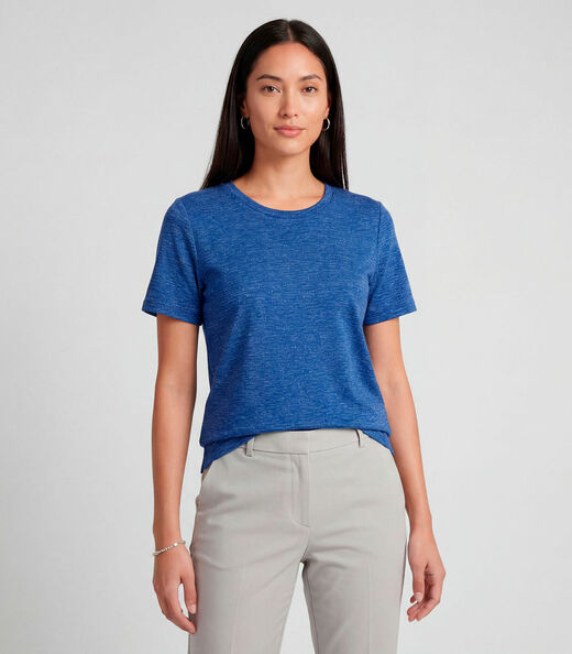 Blusa Feminina Básica Infinita Cor Azul
