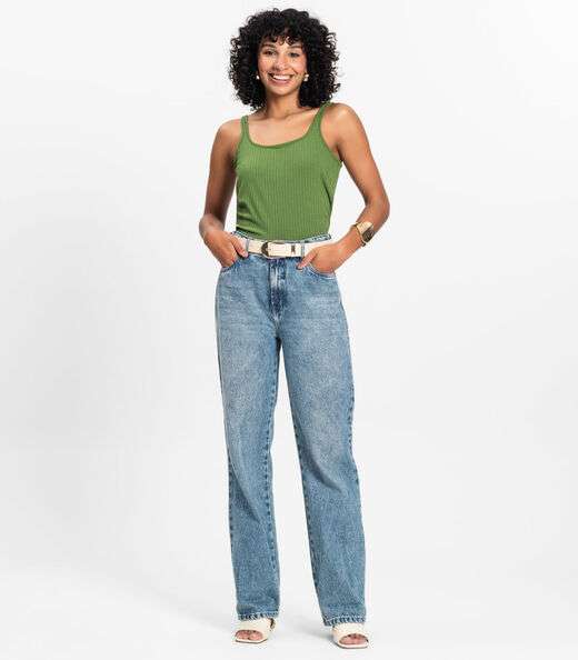 Regata em Ribana Canelada Rovitex Verde