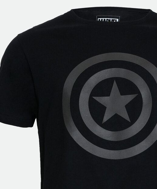 Camiseta Masculina Estampada Capitão América Marvel